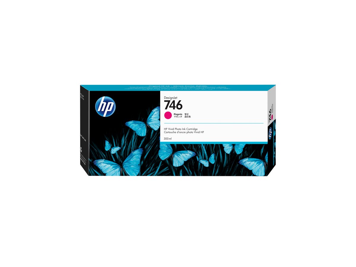 HP 746 300-ml Magenta Ink Cartridge