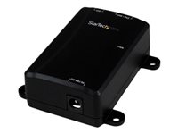StarTech.com 1 Port Gigabit Midspan - PoE+ Injector - 802.3at and 802.3af - Wall-Mountable Power over Ethernet Injector Adapt