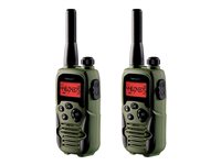 Topcom Twintalker 9500 Airsoft Edition Tovejs radio 8 kanaler 10km taleområde