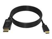 VISION Videoadapterkabel 2m Sort
