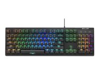 Sharkoon Skiller MECH SGK30 Tastatur Mekanisk RGB Kabling USA