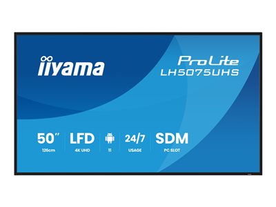 IIYAMA 125.7cm(50) LH5075UHS-B2AG 16:9 3xHDMI+DP+2xUSB VA