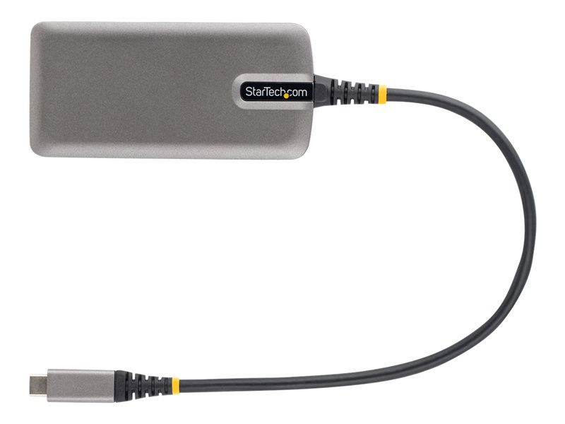 StarTech.com USB-C Multiport Adapter, 4K 60Hz HDMI w/HDR, 2-Port 5Gbps USB  3.0