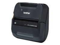 Brother RuggedJet RJ-4250WB - Label printer - direct thermal - Roll (4.45 in) - 203 dpi - up to 300 inch/min - USB 2.0, Wi-Fi(n), NFC, Bluetooth 4.2 - with 2 years Premier Limited Warranty
