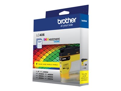 Brother LC406Y - Yellow