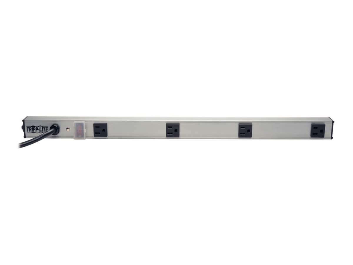 Eaton Tripp Lite Series Power Strip 120V 5-15R 4 Outlet 6' Cord 24 Inch Length Vertical