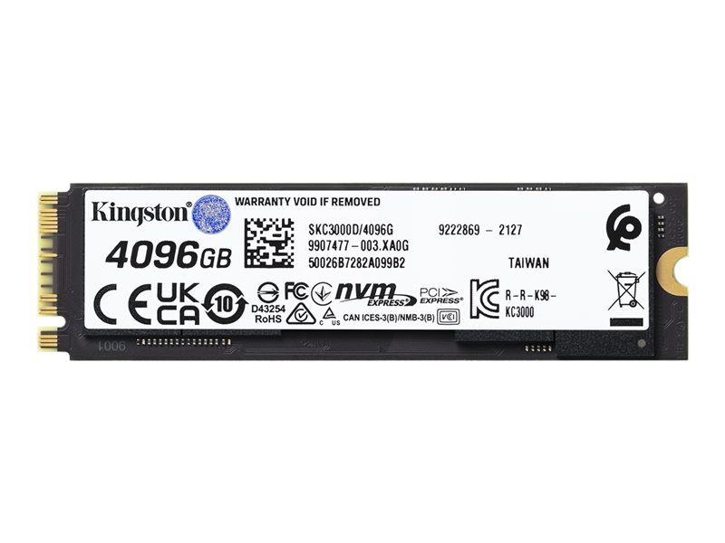 SSD 4096GB 7.0/7.0 KC3000 P4 M.2 KINGSTONE 2280