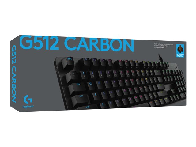 LOGI G512 RGB Mech Gaming Keyboard (DEU) 920-009345