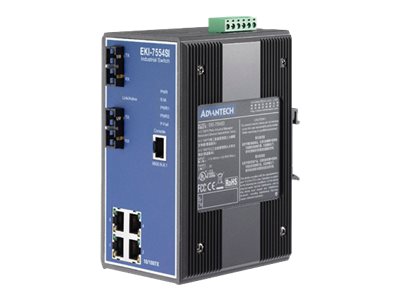 4+2 100FX PORT S.M. MANAGED SWITCH(WIDE