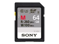 Sony SF-M Series SF-M64 SDXC UHS-II Memory Card 64GB 260MB/s