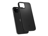 Spigen Thin Fit Beskyttelsescover Sort Apple iPhone 15