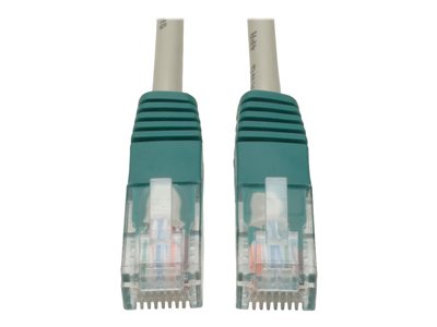 Tripp Lite 7ft Cat5e Cat5 Molded Snagless Crossover Patch Cable RJ45 Gray 7'