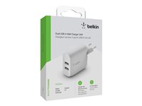 BELKIN Charge Secteur USB-A. 2 ports