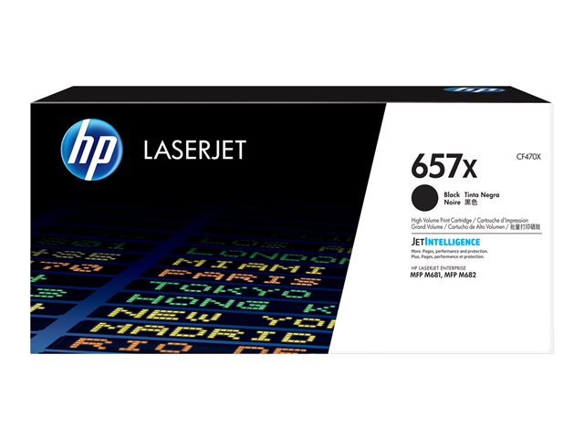 HP 657X LJ Toner Cartouche Noir HY