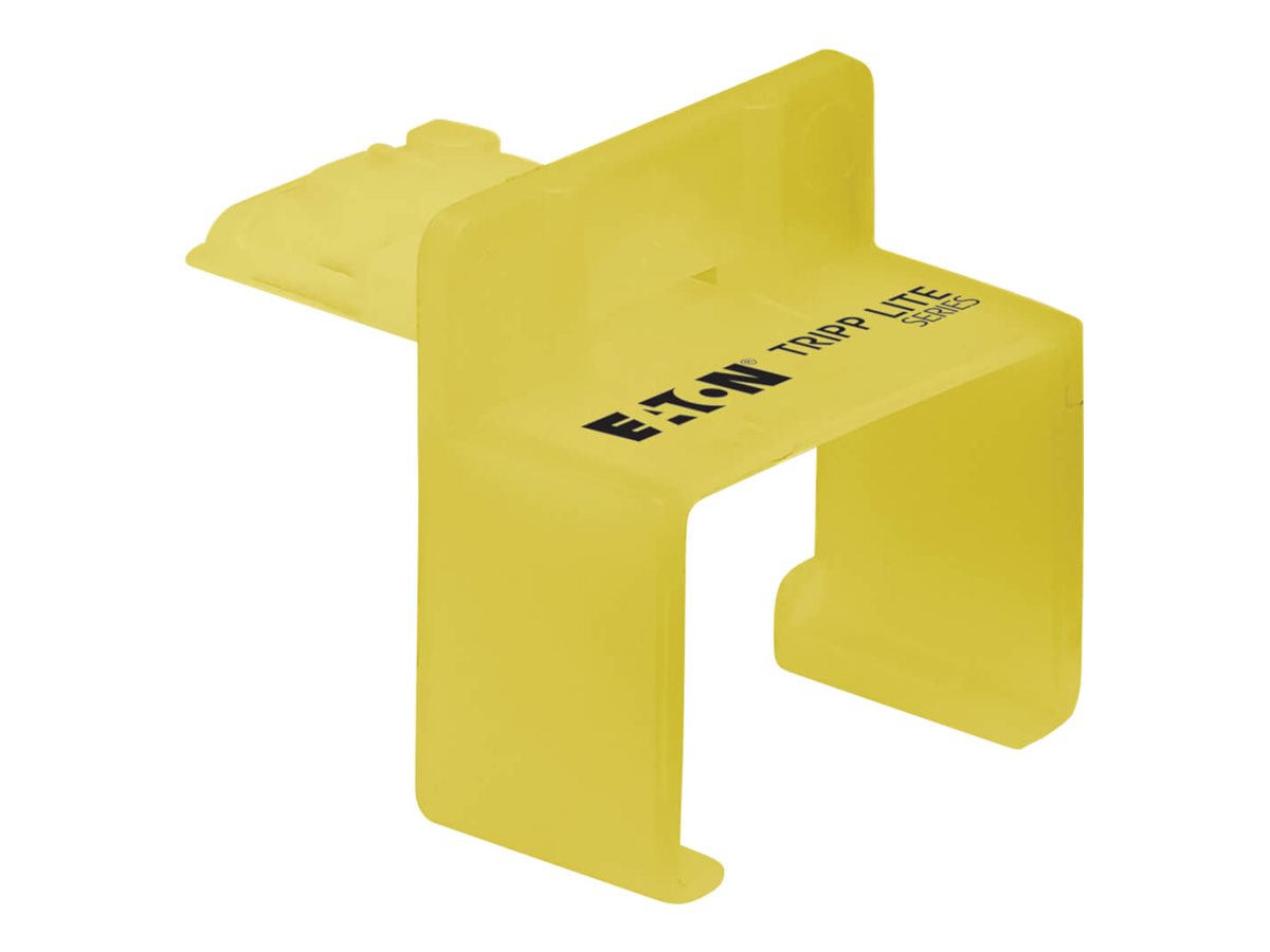 Tripp Lite Universal RJ45 Plug Locks, Yellow, 10 Pack