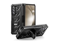 Armor-X Flip cover for cell phone rugged TPU bumper black for 
