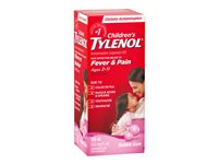 Tylenol* Children's Acetaminophen Suspension USP - Bubblegum - 100ml