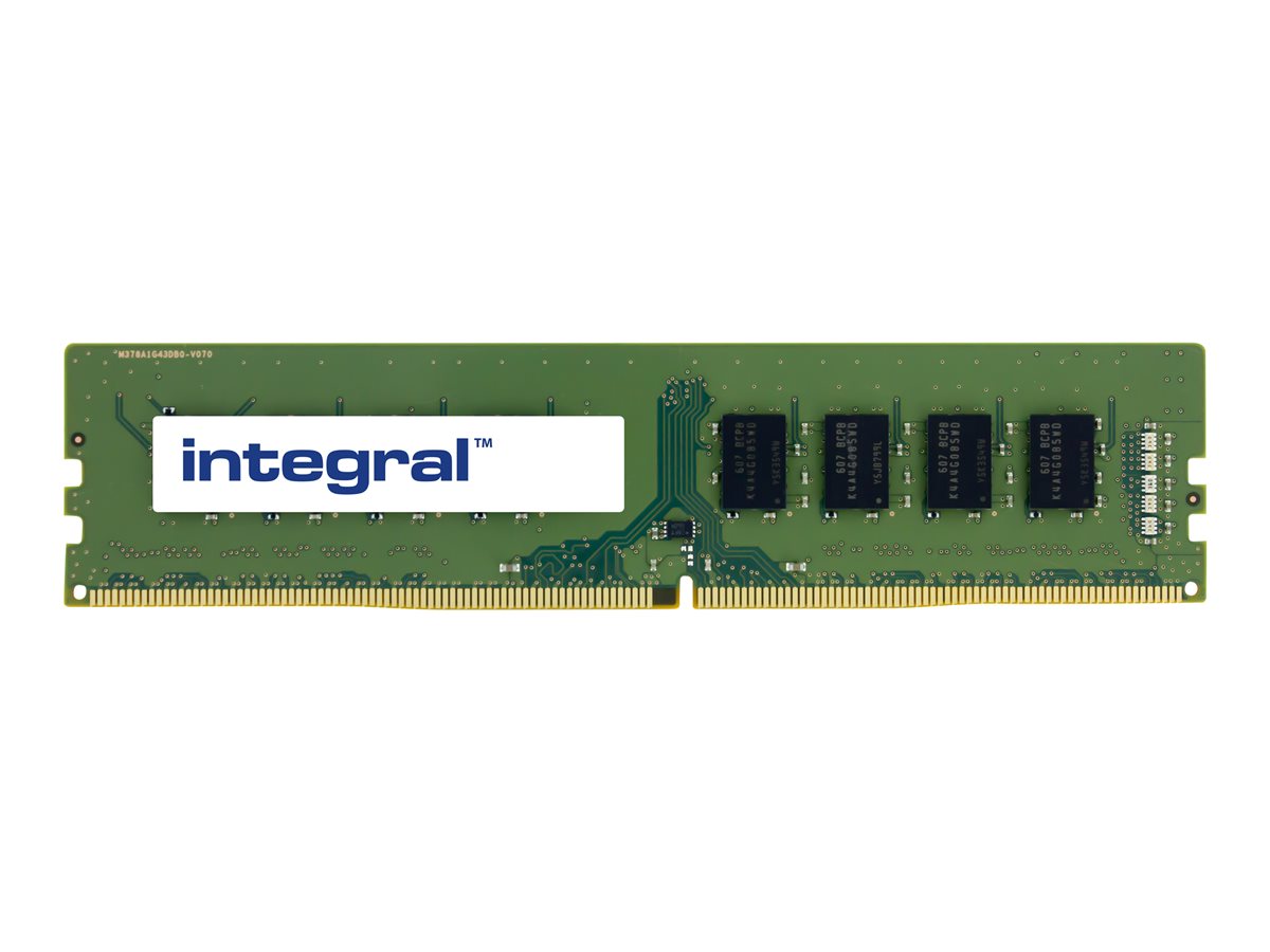 INTEGRAL IN4T8GNDLRX Integral 8GB DDR4-2400 DIMM CL17 R1 UNBUFFERED 1.2V