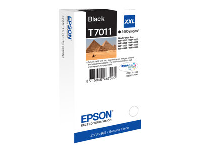 EPSON Tinte XXL schwarz fuer WP 4000/450 - C13T70114010