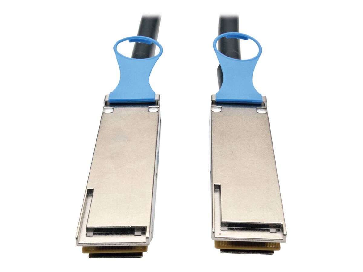 Tripp Lite 3M QSFP28 to QSFP28 100Gbe Passive DAC Copper InfiniBand Cable QSFP-100G-CU3M Compatible 10ft