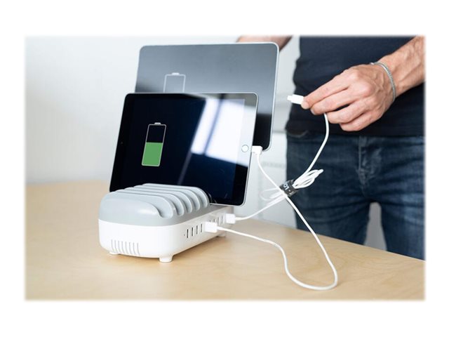 Compulocks 10 Ports USB Charging Dock Station With UK Plug dobíjecí stanice - USB - 120 Watt – foto 8