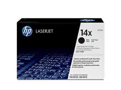 HP Toner 14X schwarz HV
