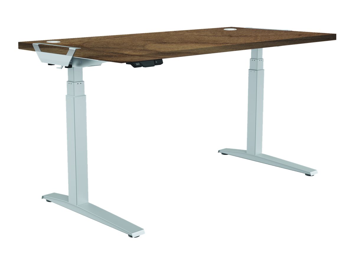 FELLOWES LEVADO PLATEAU SEUL NOYER 140CM