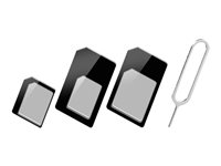 Techly Adapter Karty SIM, nano-SIM, Micro-SIM (301535)