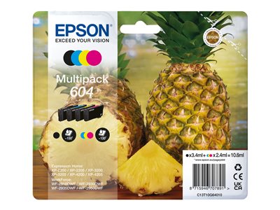Epson 603 Multipack - pack de 3 - jaune, cyan, magenta - originale