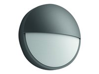 Philips Mygarden capricorn væglampe antracitgrå 1x6w 230v ip44