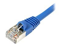 StarTech.com 15 ft. (4.6 m) Cat5e Ethernet Cable - Power Over Ethernet - Shielded - Blue - Ethernet Network Cable (S45PATCH15BL)