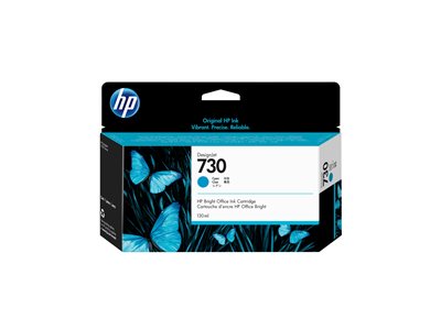 HP 730 130 ml Tinte Cyan