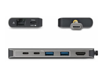 STARTECH USB-C HDMI Multiport Hub 140W Dockingstations und Hubs