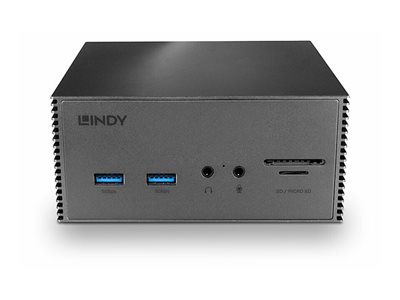 LINDY DST-Pro 101, USB C Laptop Dockingstation mit 4K