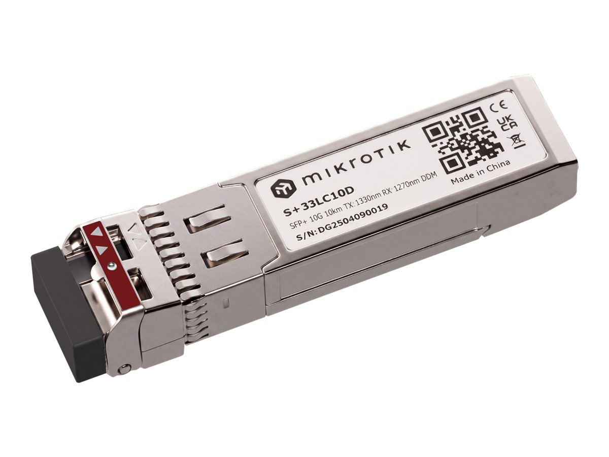 MikroTik, SFP+ transceiver module, 10GbE