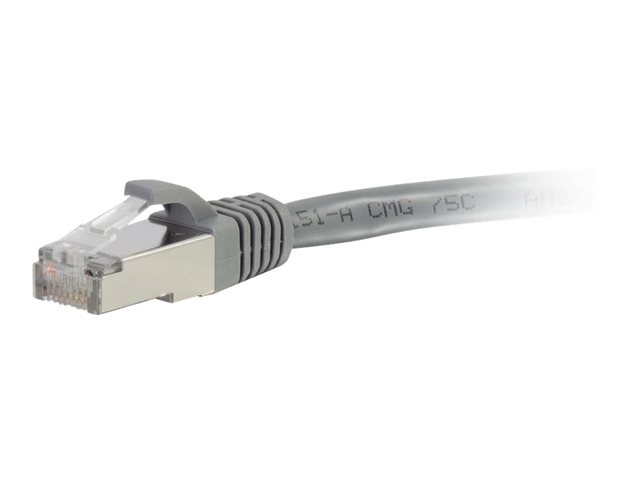 C2G Cat6a Booted Shielded (STP) Network Patch Cable - patch kabel - 7 m - šedá – foto 4
