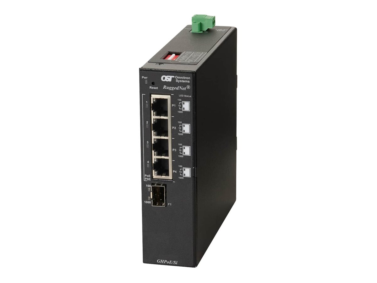 Omnitron RUGGEDNET GHPoEBT/Si