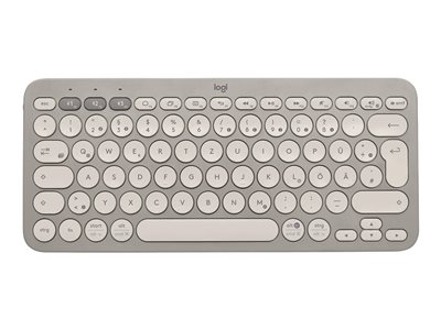 LOGI K380 Multi BT Keyboard - SAND (DEU)