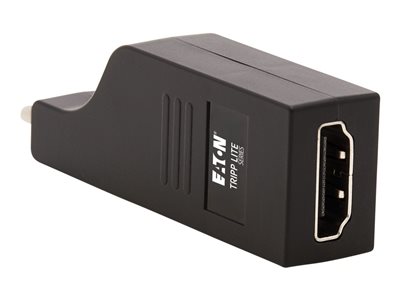 Tripp Lite USB C to HDMI Adapter Converter Vertical 4K HDMI, 4:4:4 M/F HDMI, Thunderbolt 3 Compatible, 3840 x 2160 4:4:4, Black
