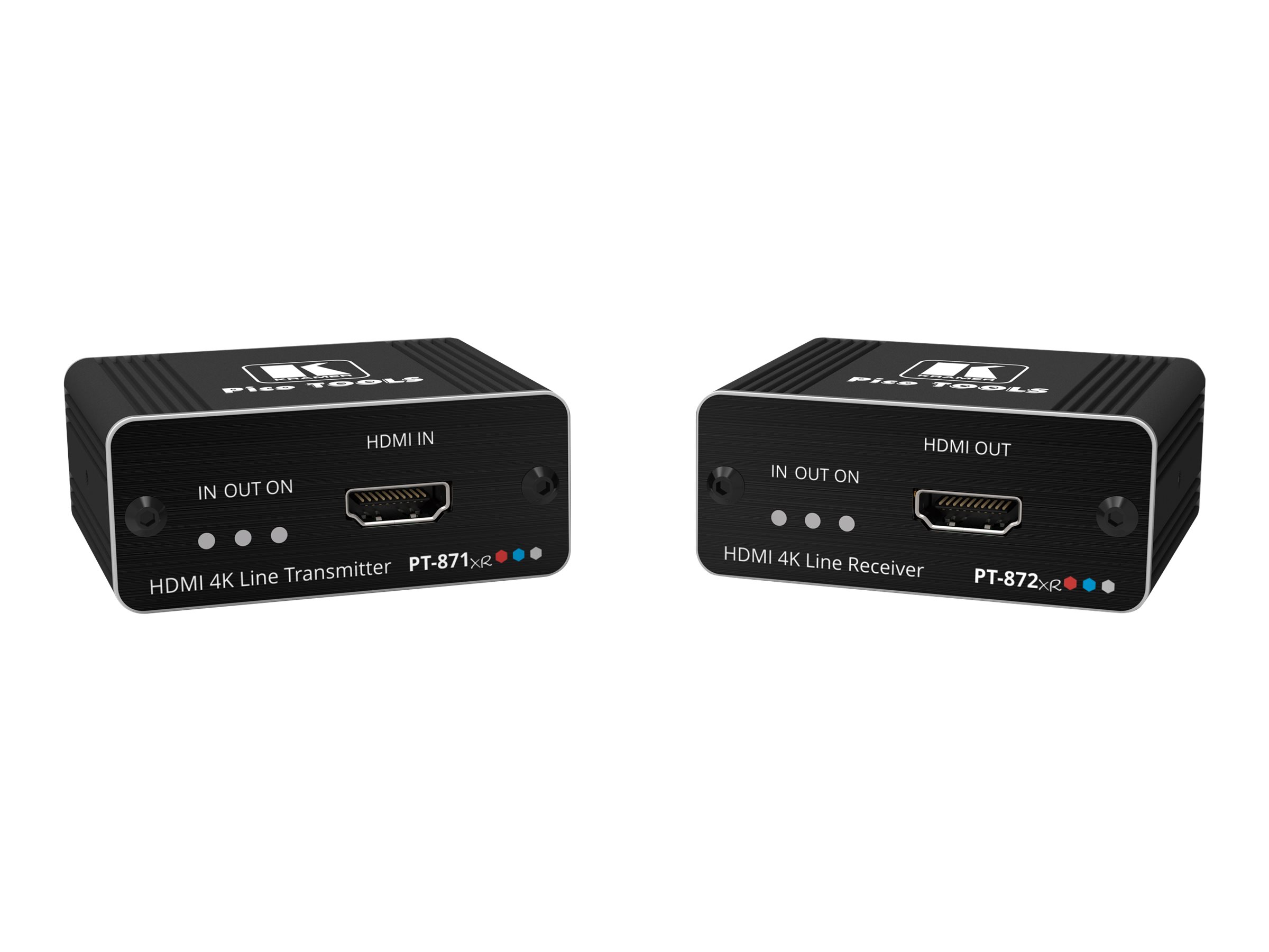 Kramer PicoTOOLS PT-871/2xr-KIT - transmitter and receiver - video/audio extender - HDMI