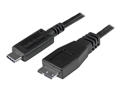 StarTech.com USB C to Micro USB Cable - 3 ft / 1m - USB 3.1 - 10Gbps - Micro USB Cord - USB Type C to Micro USB Cable (USB31CUB1M)