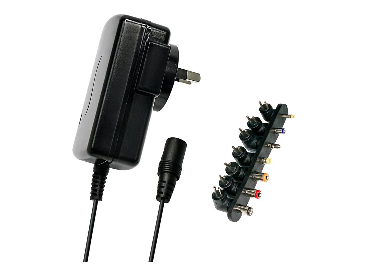 Dynamix power adapter 3/5/6/7.5/ 9/12V Product shot Right-angle 79850