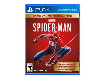 MarvelFEETs Spider-Man Game Of The Year Edition PlayStation 4