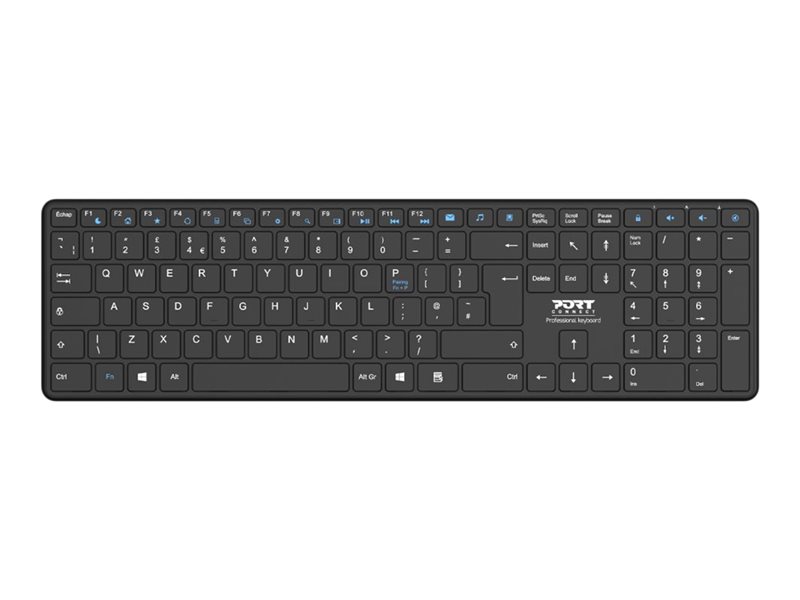 PORT DESIGNS Rechargeable BT Keyboard