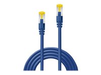 C ble réseau Bleu S/FTP LSZH, 7.5m