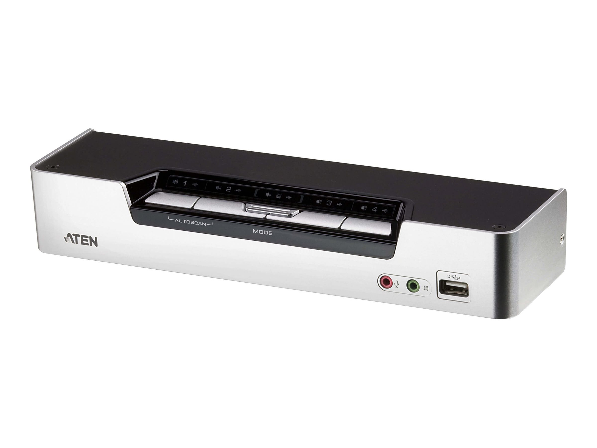 An image of ATEN CubiQ CS1794 USB 2.0 HDMI KVMP Switch - KVM / audio switch - 4 ports