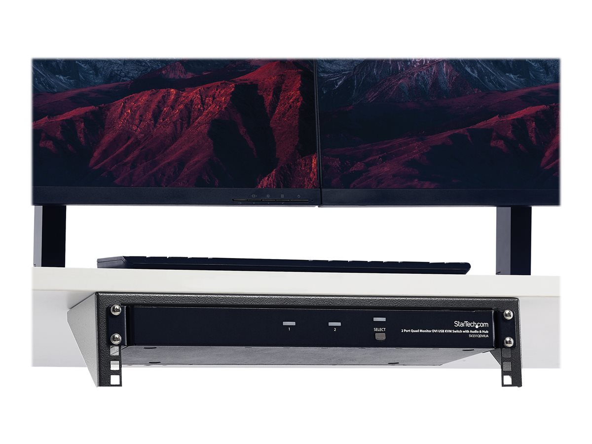 StarTech.com 2U Vertical Wall Mount Patch Panel Bracket - Steel Rack Mount Bracket w/Hardware for 19" Network, Server and Data Equipment (RK219WALLV) - montážní držák - 2U – foto 8