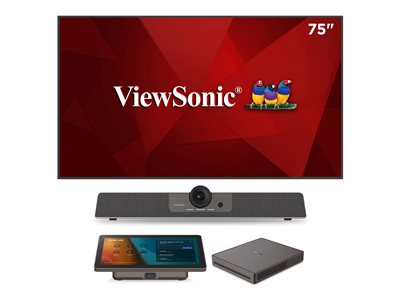 ViewSonic MN CDE7530-MTR TeamJoin TRS10 w 75 Display Bundle MPC310-W31-TU