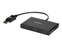 StarTech.com 3-Port Multi Monitor Adapter, DisplayPort 1.2 to HDMI MST Hub, Triple 1080p HDMI Monitor, Video Splitter for Ext