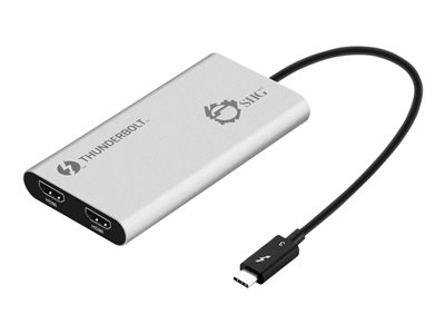 SIIG USB-C Thunderbolt V3 to Dual HDMI Adapter